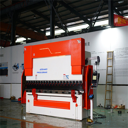 Ճկման սեղմման արգելակման մեքենա Բարձր որակի Servo DA53 թիթեղ մետաղական հիդրավլիկ CNC ճկման սեղմման արգելակման մեքենա