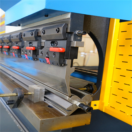 WE67K-125T 3200 ESA S640 Կառավարվող 6+1 առանցքի Էլեկտրահիդրավլիկ սերվո CNC Press Brake Metal Sheet Plate CNC ճկման մեքենա