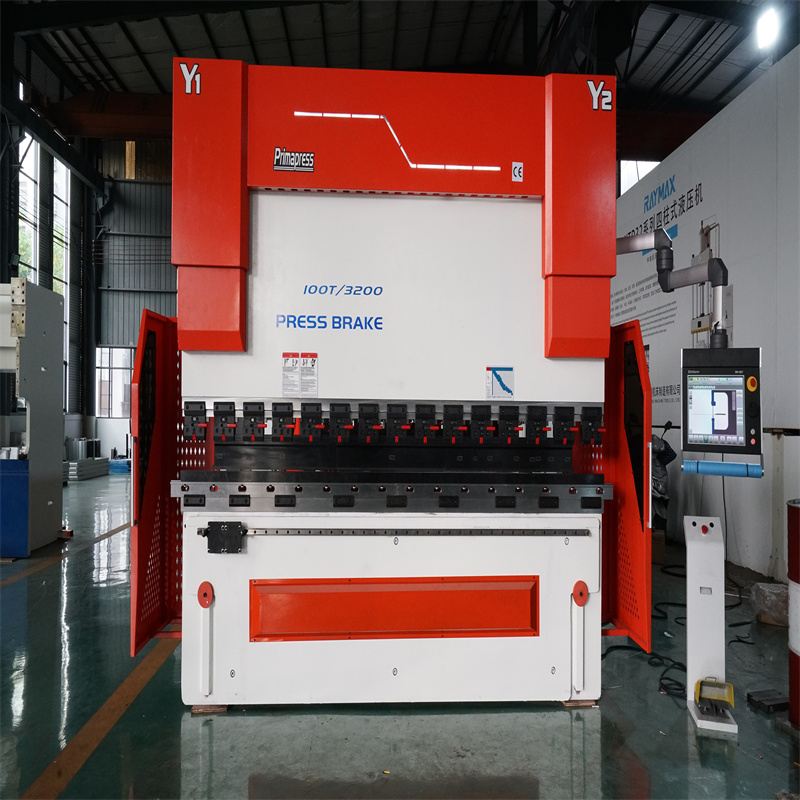 Cnc Press Brake With Photoelectric Guard Electro-Hydraulic Synchronous Bending Machine
