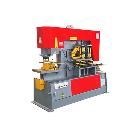 Ironworker Press Ironworker Machine Չինաստան Powerful Cnc Hydraulic Ironworker Punching Press Machine Գինը
