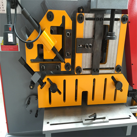 Durmapress hydraulic Ironworker 160T երկաթագործական սարքավորում փոքր երկաթագործական մեքենա