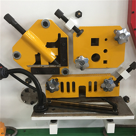 90 տոննա Hydraulic Ironworker Steel Bar Angle Iron Cutting Machine