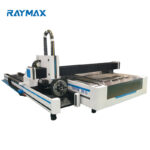 Պտտվող Cnc Metal Pipe Tube Sheet Laser Cutter 2000w Fiber Laser Cutting Machine